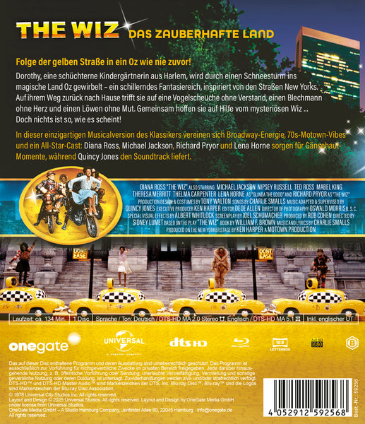 The Wiz - Das zauberhafte Land (Blu-Ray)