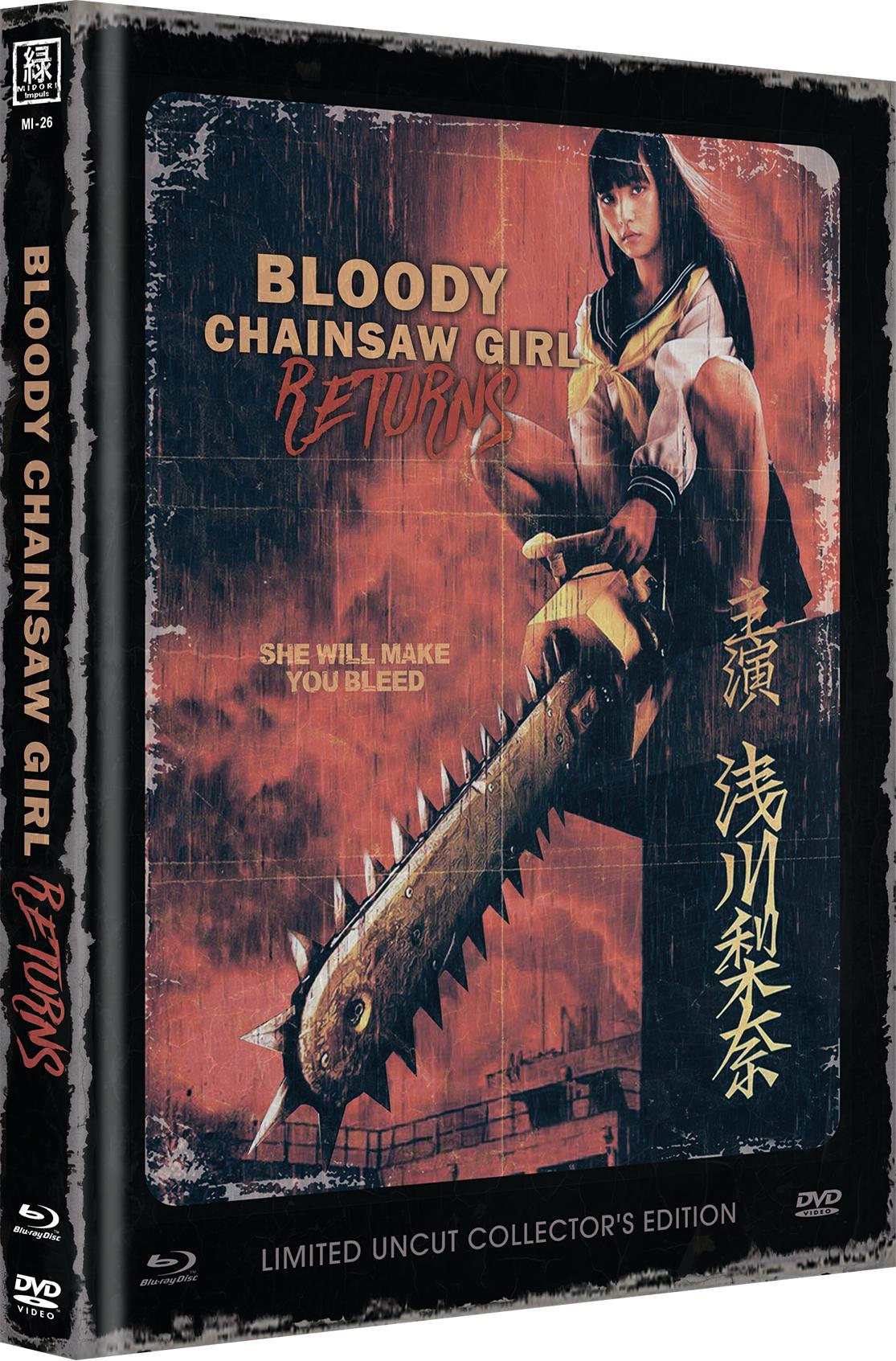 BLOODY CHAINSAW GIRL RETURNS (Cover C) (limitiert auf 250 Stück)