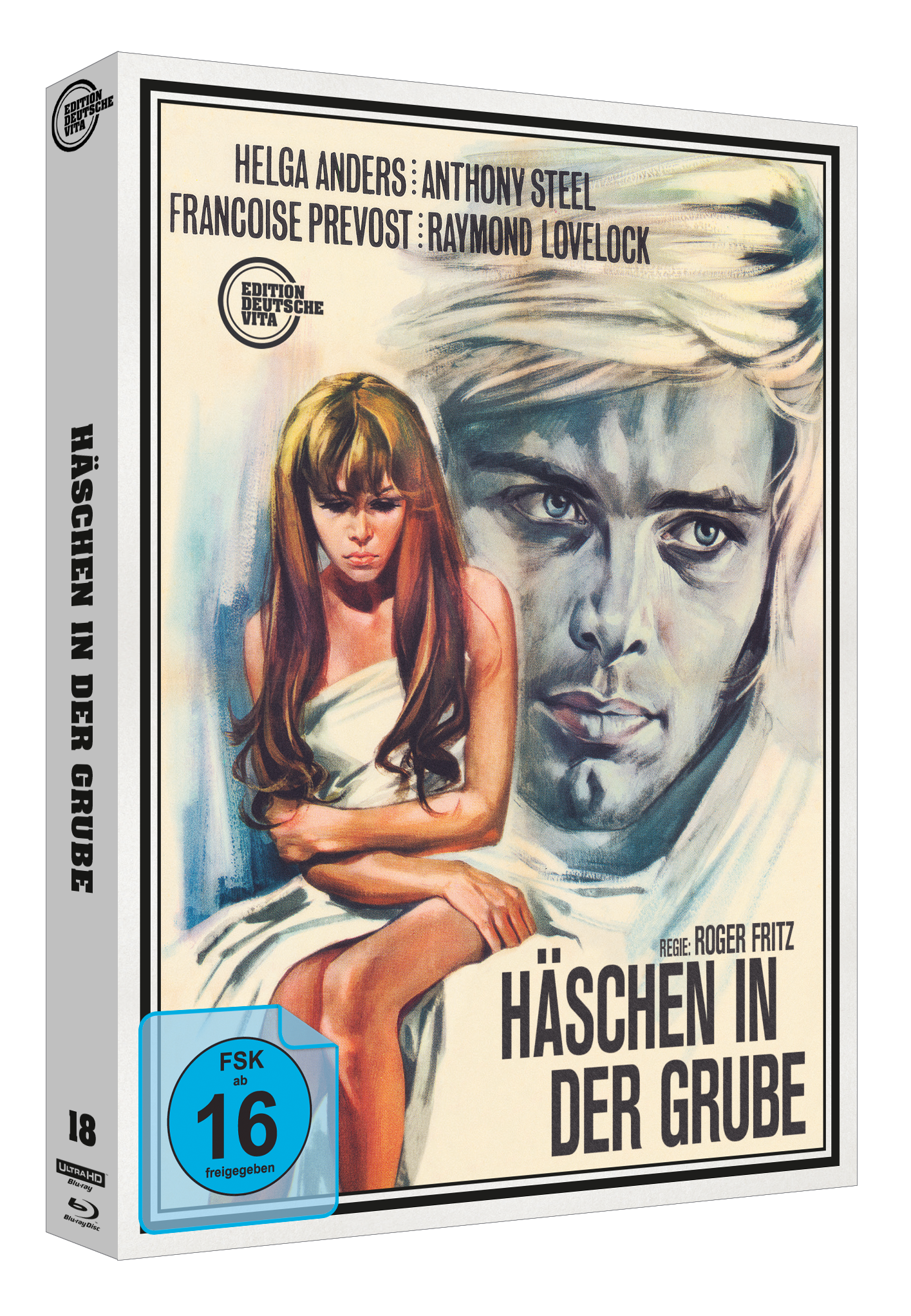 HÄSCHEN IN DER GRUBE ("EDITION DEUTSCHE VITA #18")(2 Discs Set UHD & Blu-ray) Cover B