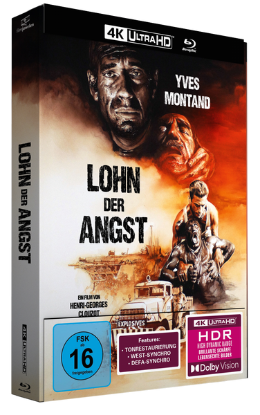 Lohn der Angst - 2-Disc Limited Collector's Edition Mediabook (4K UHD-Blu-ray + Blu-ray)