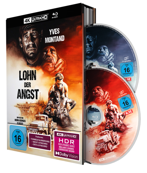 Lohn der Angst - 2-Disc Limited Collector's Edition Mediabook (4K UHD-Blu-ray + Blu-ray)
