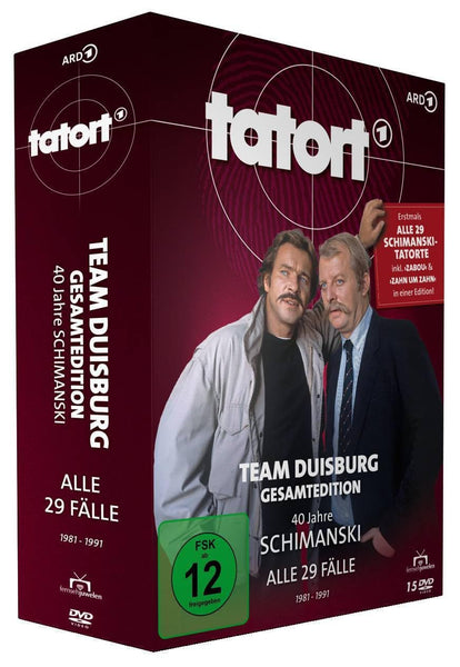 Tatort Duisburg - 40 Jahre Schimanski - Gesamtedition: Alle 29 Folgen (15 DVDs)
