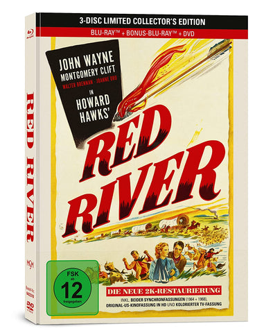 Red River - Panik am roten Fluss - 3-Disc Limited Collector's Edition im Mediabook (Blu-ray + Bonus-Blu-ray + DVD)