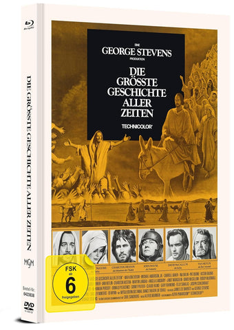 Die größte Geschichte aller Zeiten - 3-Disc Limited Collector's Edition im Mediabook (Blu-ray + DVD + Bonus-Blu-ray)