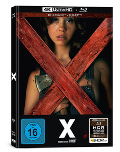 X - 2-Disc Limited Collector's Edition im Mediabook - Cover A (UHD-Blu-ray + Blu-ray)