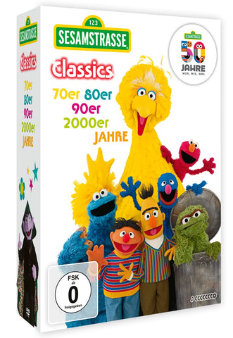 Die Sesamstraße Classics - Box (8 DVDs)