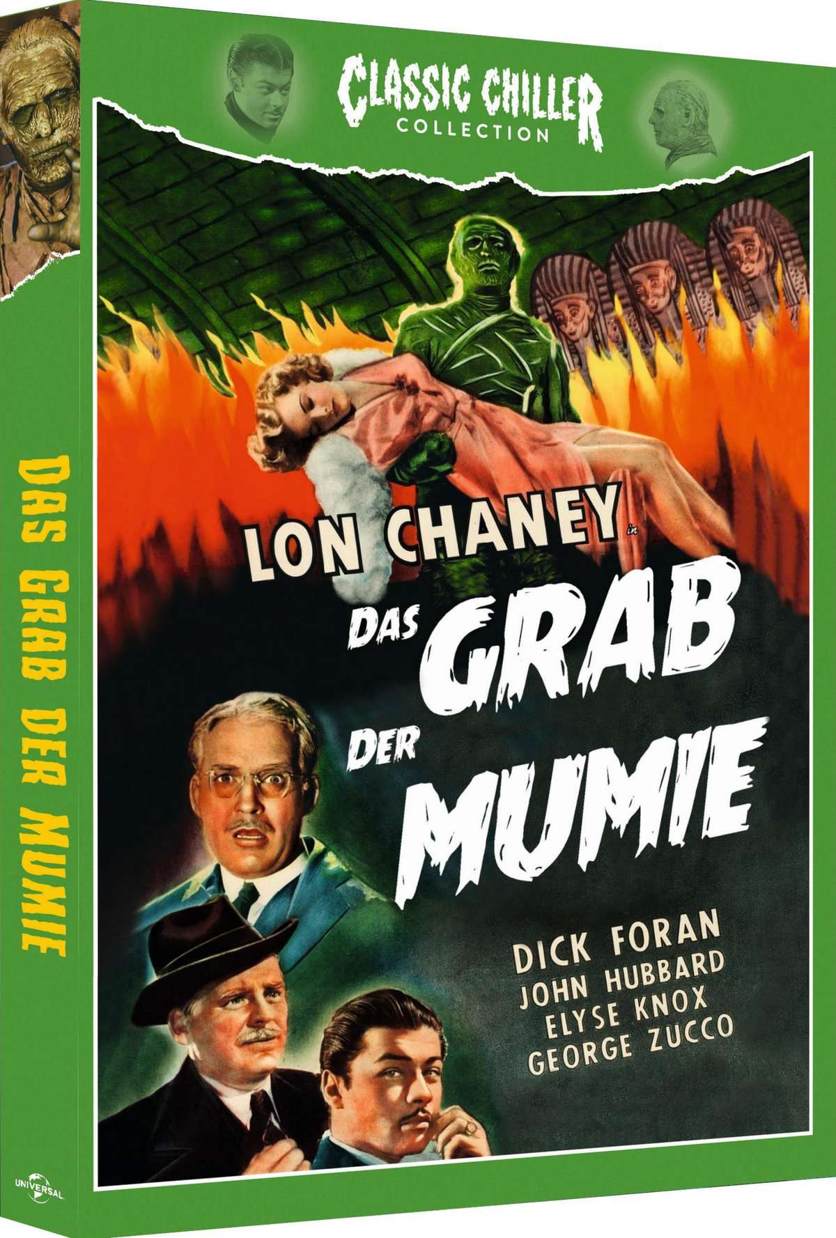 DAS GRAB DER MUMIE (1942) - ERSTMALS IN DEUTSCHER SPRACHE - CLASSIC CHILLER COLLECTION # 21 - DEUTSCHE BLU-RAY PREMIERE