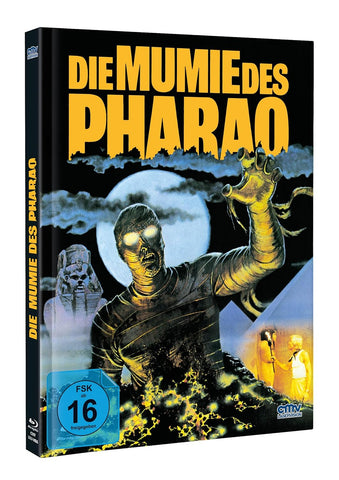 Die Mumie des Pharao - Limitiertes Mediabook auf 500 Stück - Cover A (Blu-ray + DVD)