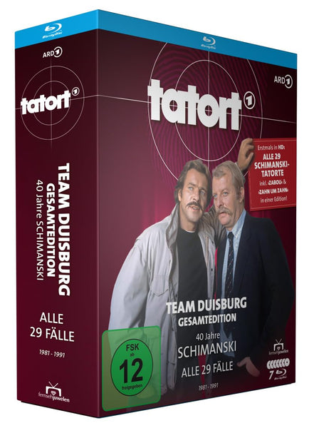 Tatort Duisburg - 40 Jahre Schimanski - Gesamtedition: Alle 29 Folgen (Blu-ray)