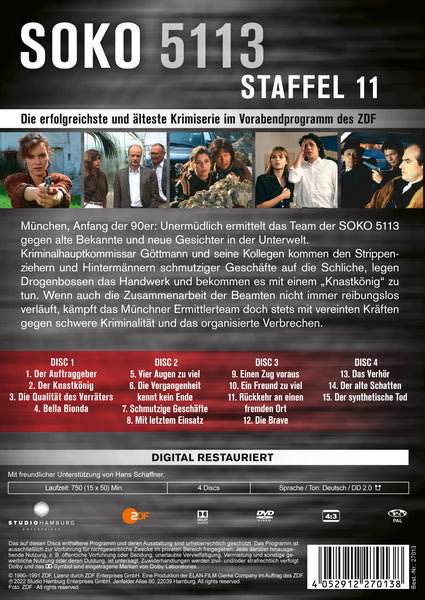 Soko 5113 - Staffel 11 (4 DVD)