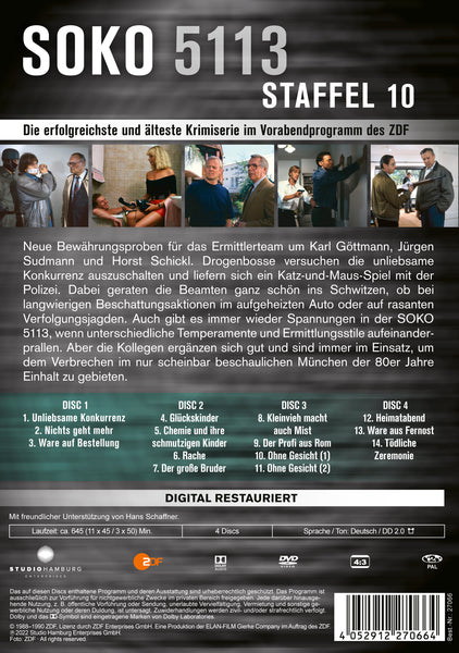 Soko 5113 - Staffel 10 (4 DVD)