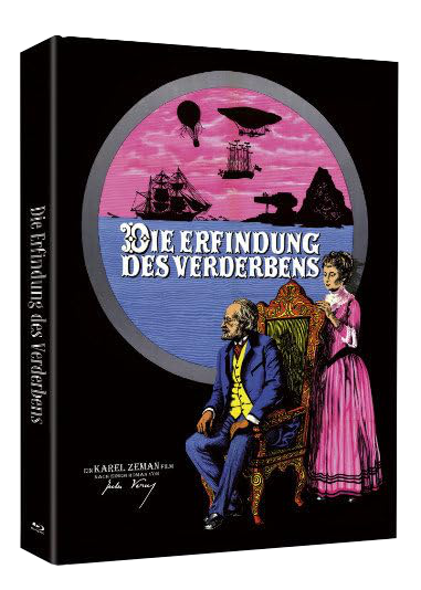 Die Erfindung des Verderbens - Mediabook Cover A (Blu-Ray+DVD+CD) - limitiert auf 100 Stück!