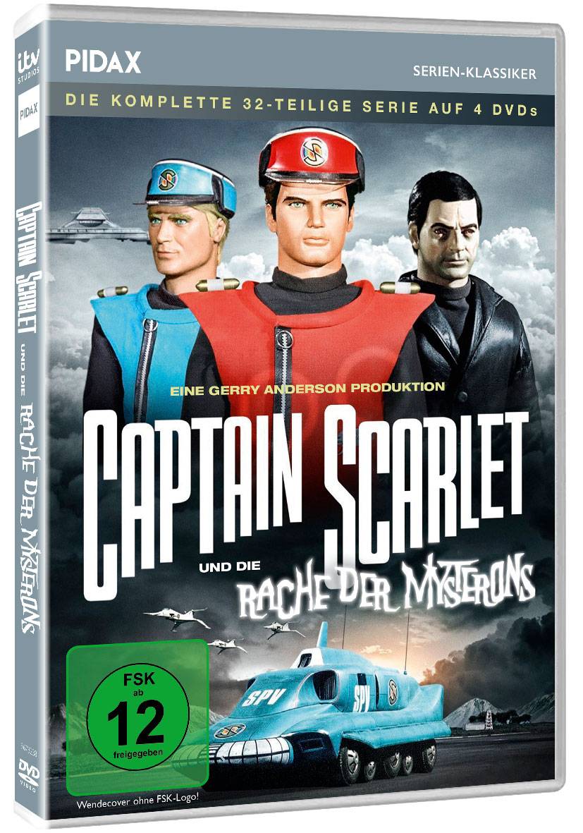 Captain Scarlet und die Rache der Mysterons - Komplettbox (4 DVD)