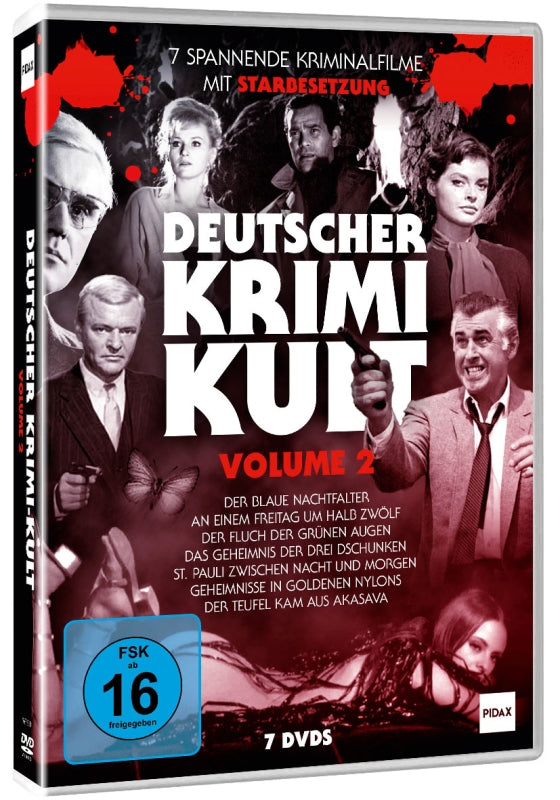 Deutscher Krimi-Kult Vol. 2  (7 DVDs)