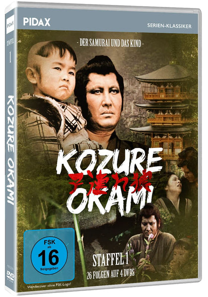 Kozure Okami - Der Samurai mit dem Kind, Staffel 1 / Die ersten 26 Folgen der kultigen Samurai-Serie (6 DVDs)