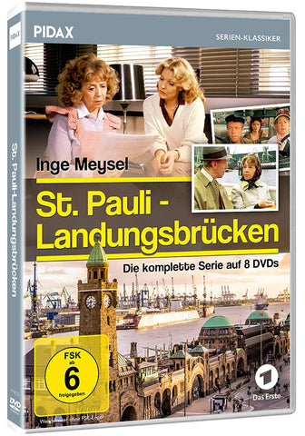 St. Pauli Landungsbrücken / Die komplette 60-teilige Kultserie (8 DVD)