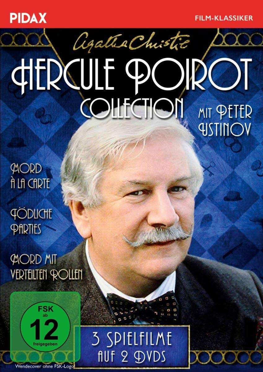 Agatha Christie: Hercule Poirot-Collection (Mord à la Carte + Mord mit verteilten Rollen + Tödliche Parties) (3DVD)