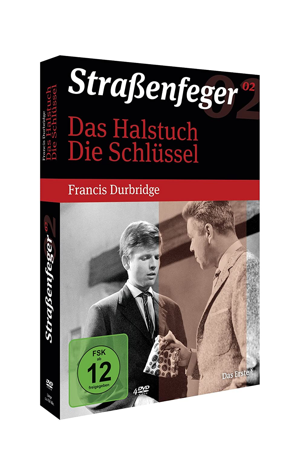 Straßenfeger 02 : Das Halstuch / Die Schlüssel (Francis Durbridge) (4 DVDs)
