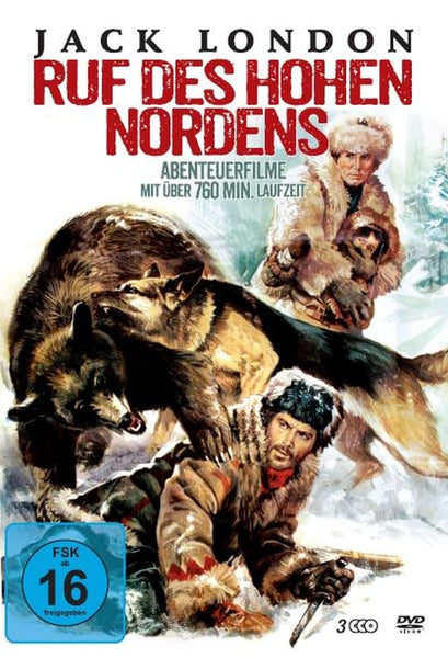 Jack London-Ruf des Hohen Nordens (3 Dvds)