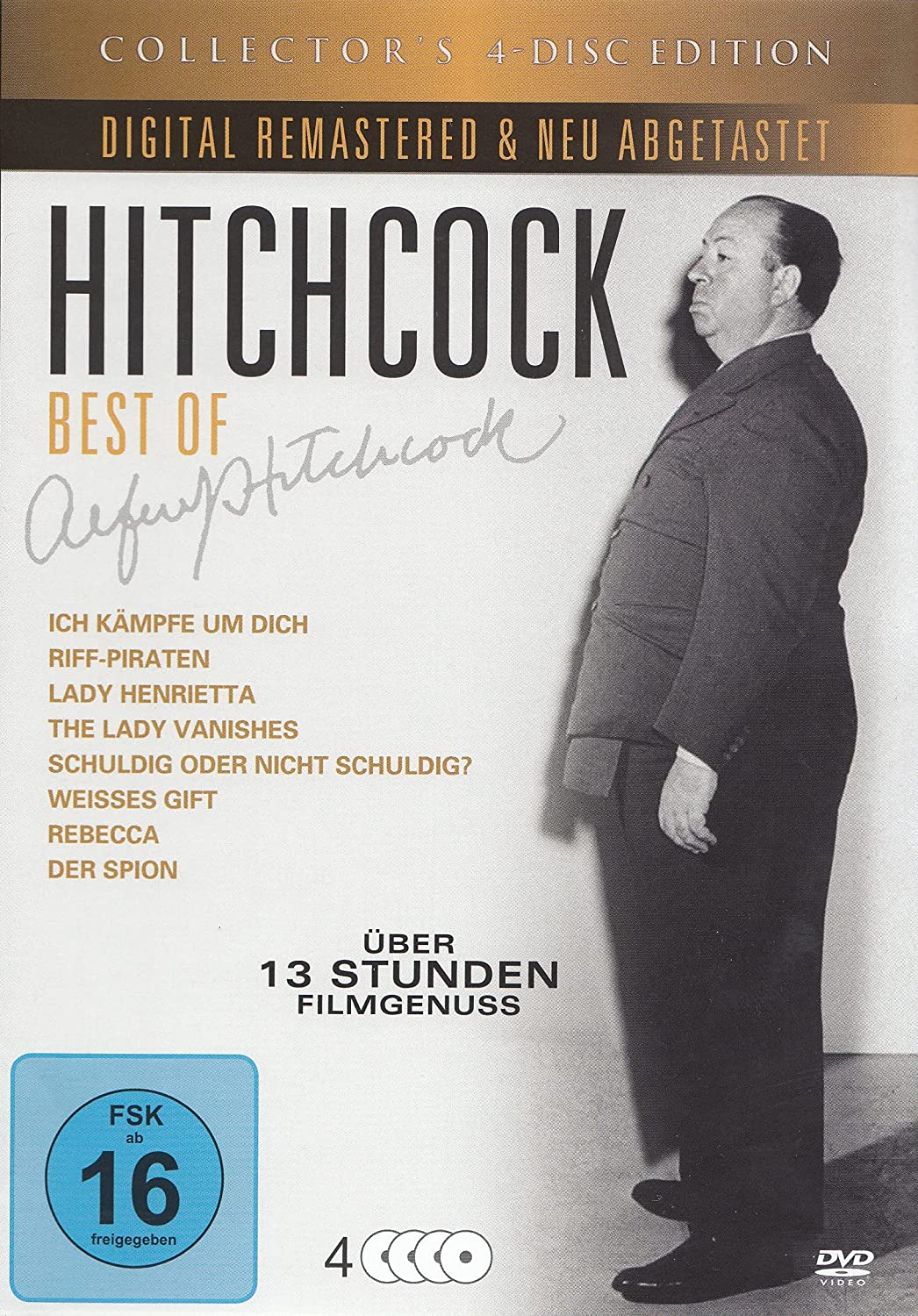 Alfred Hitchcock- Best of (8Filme)(4DVD's)