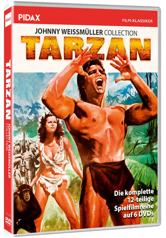 Tarzan - Johnny Weissmüller Collection / Alle 12 Tarzan-Abenteuer mit Johnny Weissmüller