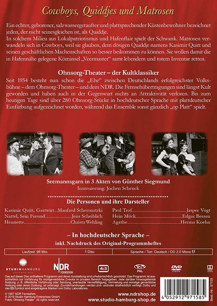 Ohnsorg - Theater Klassiker: Cowboys, Quiddjes und Matrosen