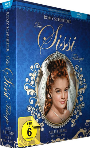 Sissi Trilogie - Königinnenblau-Edition (3 Blu-rays)