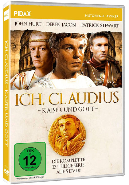 Ich, Claudius - Kaiser und Gott / Die komplette 13-teilige Serie (5DVD)