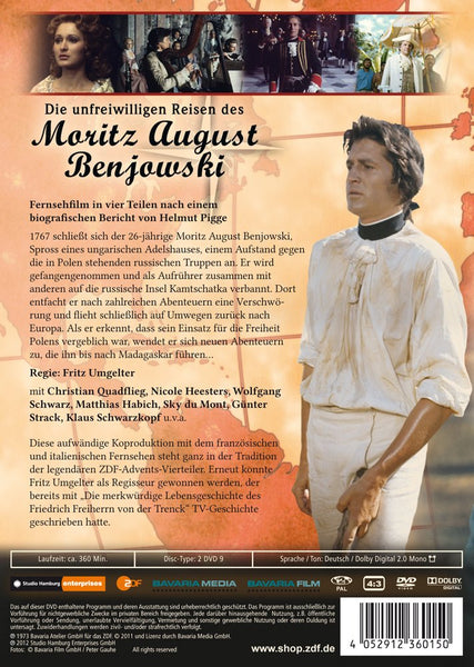 Die unfreiwilligen Reisen d. Moritz A. Benjows (2 DVD)