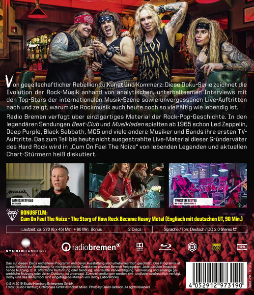 Cum on Feel the Noize - Die Geschichte der Rockmusik (Blu-ray)